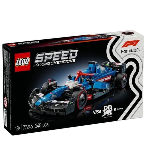 لگو سری اسپید چمپینز مدل vcarb 01 f1 race car کد 77246